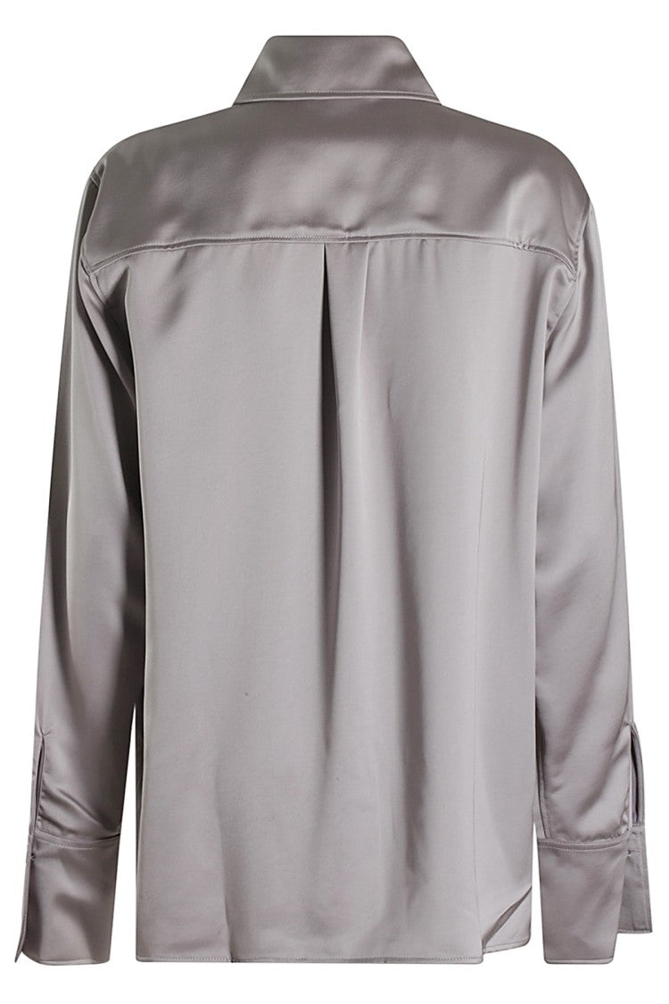 The Andamane Satin Gray Shirt