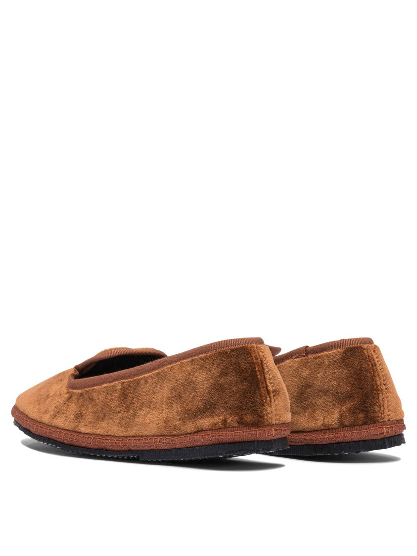 Sentier Di Segantin Roberta Plush Brown Loafers
