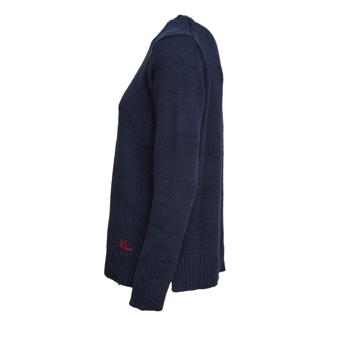 Polo Ralph Lauren Polo Bear Cotton Linen Intarsia Sweater