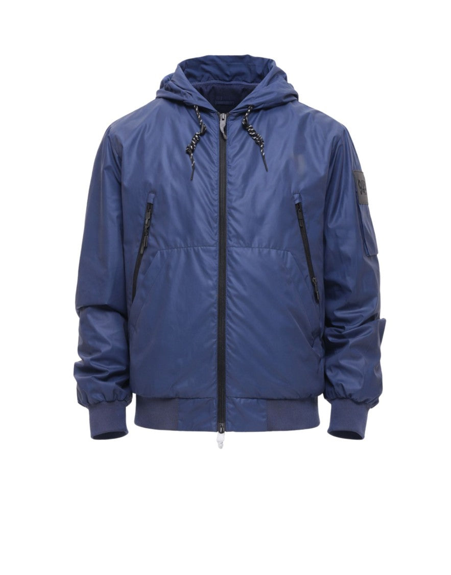 Outhere Mid-Season Hooded Jacket With Zip Closure And Regular Fit