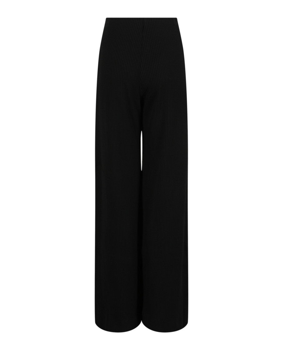 Balenciaga Ribbed-Knit Jersey Palazzo Pants