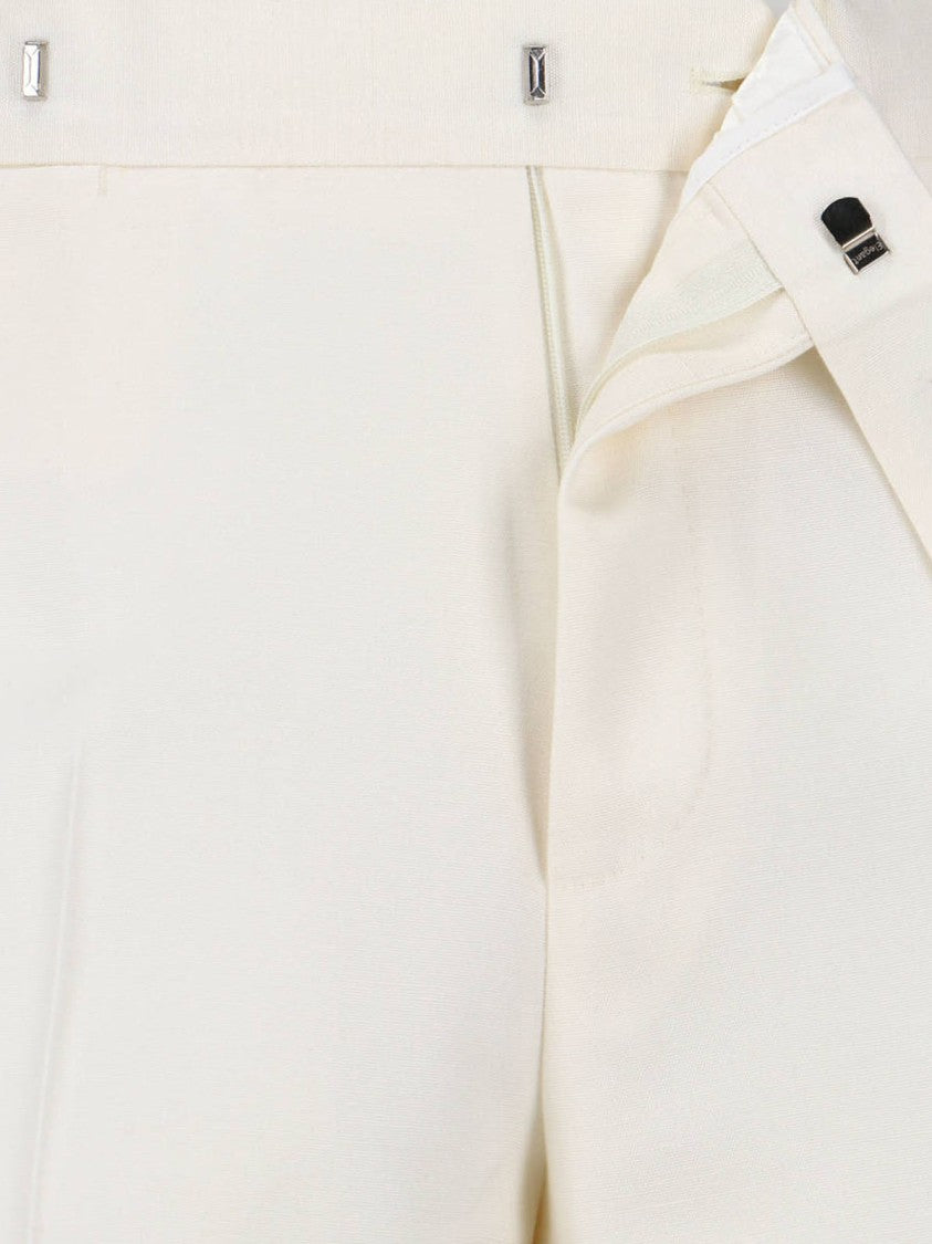 Lardini Tailored Trousers White