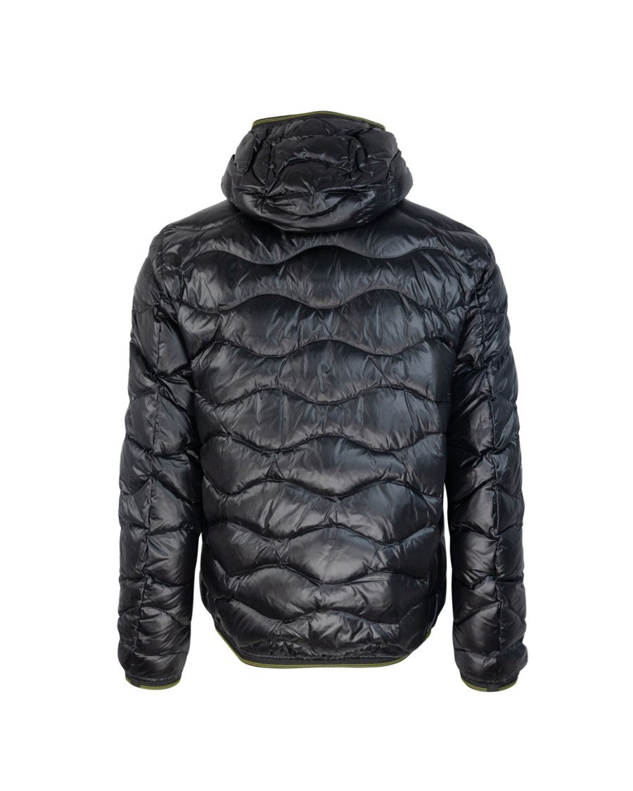 Blauer Black Wave Quilted Down Jacket
