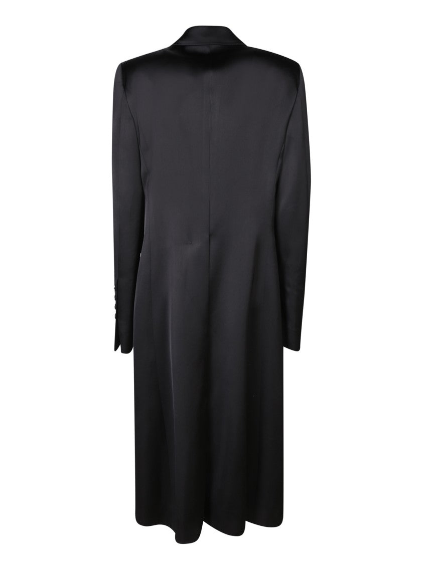 Sapio Stylish Black Layered Coat