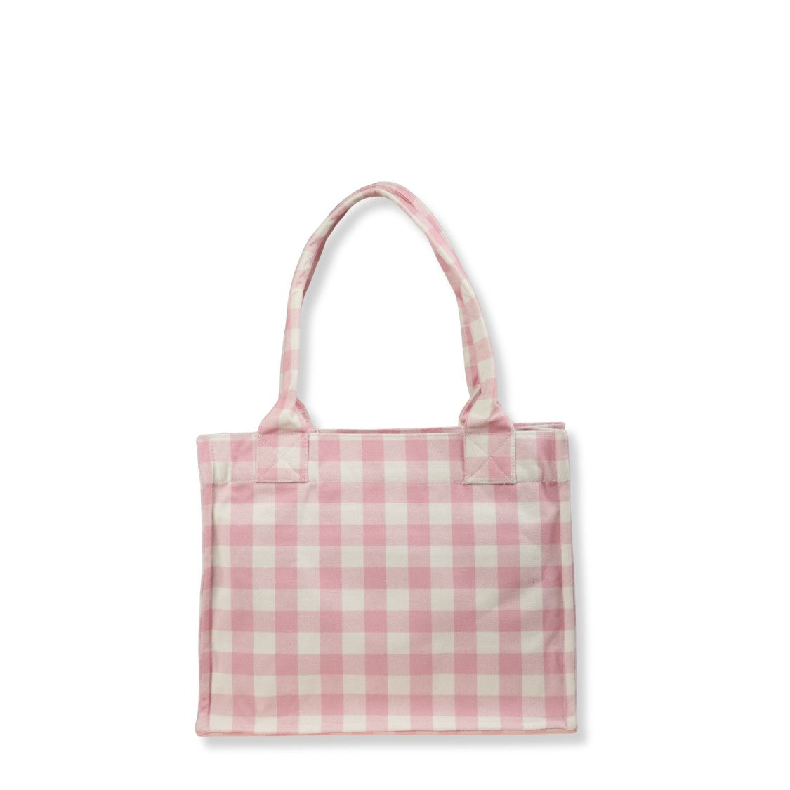 Ganni Ganni Vichy Print Tote Bag