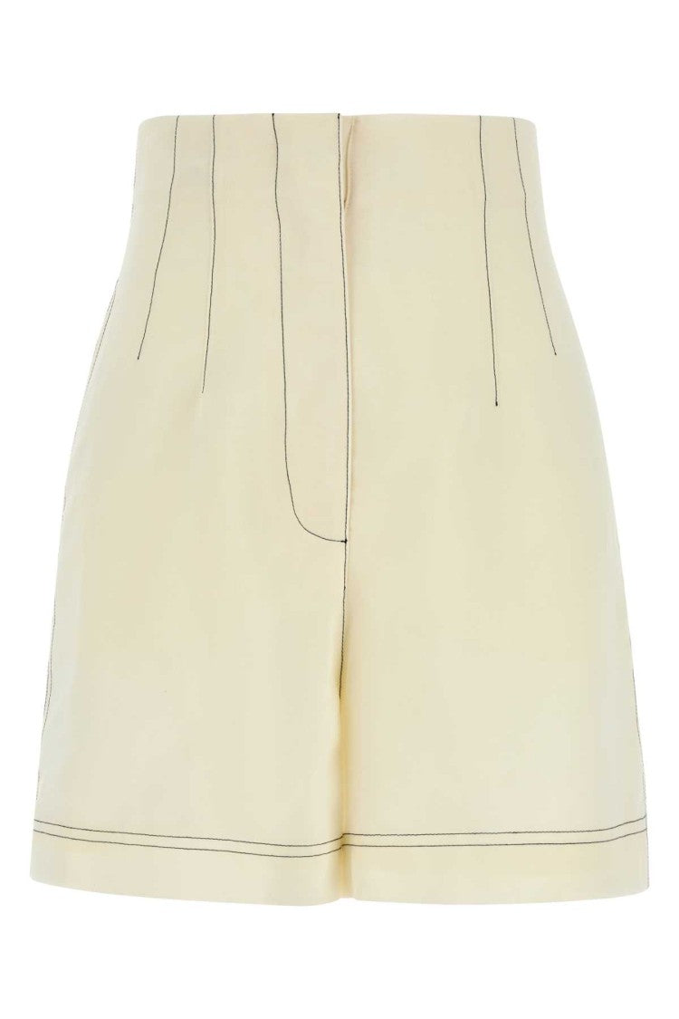 Philosophy Di Lorenzo Serafini Ivory Polyester Blend Shorts