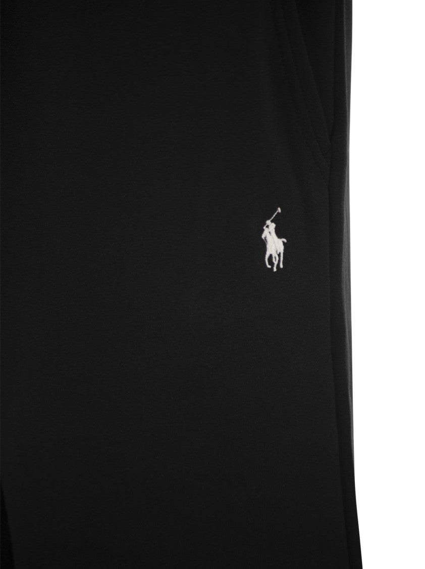 Polo Ralph Lauren Double-Knit Shorts With Embroidered Logo