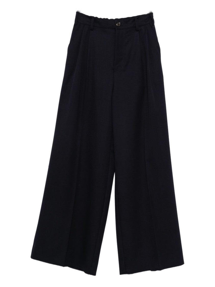 Soeur High-Waist Wide-Leg Trousers With Tailored Finish