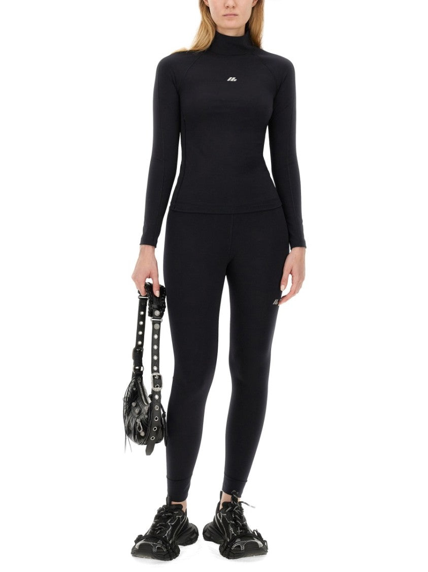 Balenciaga Form-Fitting Top With Balenciaga Logo