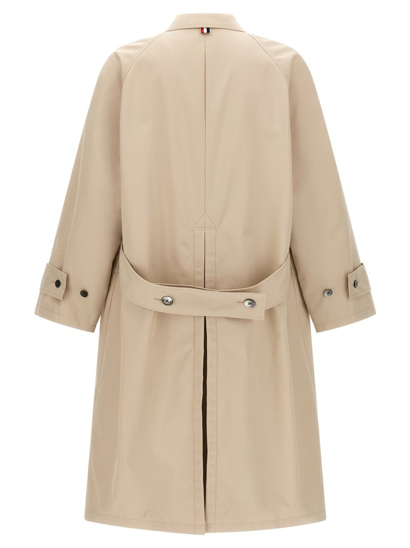 Thom Browne Water-Repellent Cotton Trench Coat