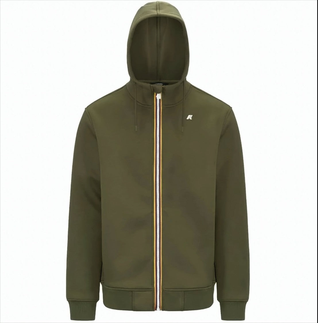 K-Way Thick Interlock Hoodie With Adjustable Hood