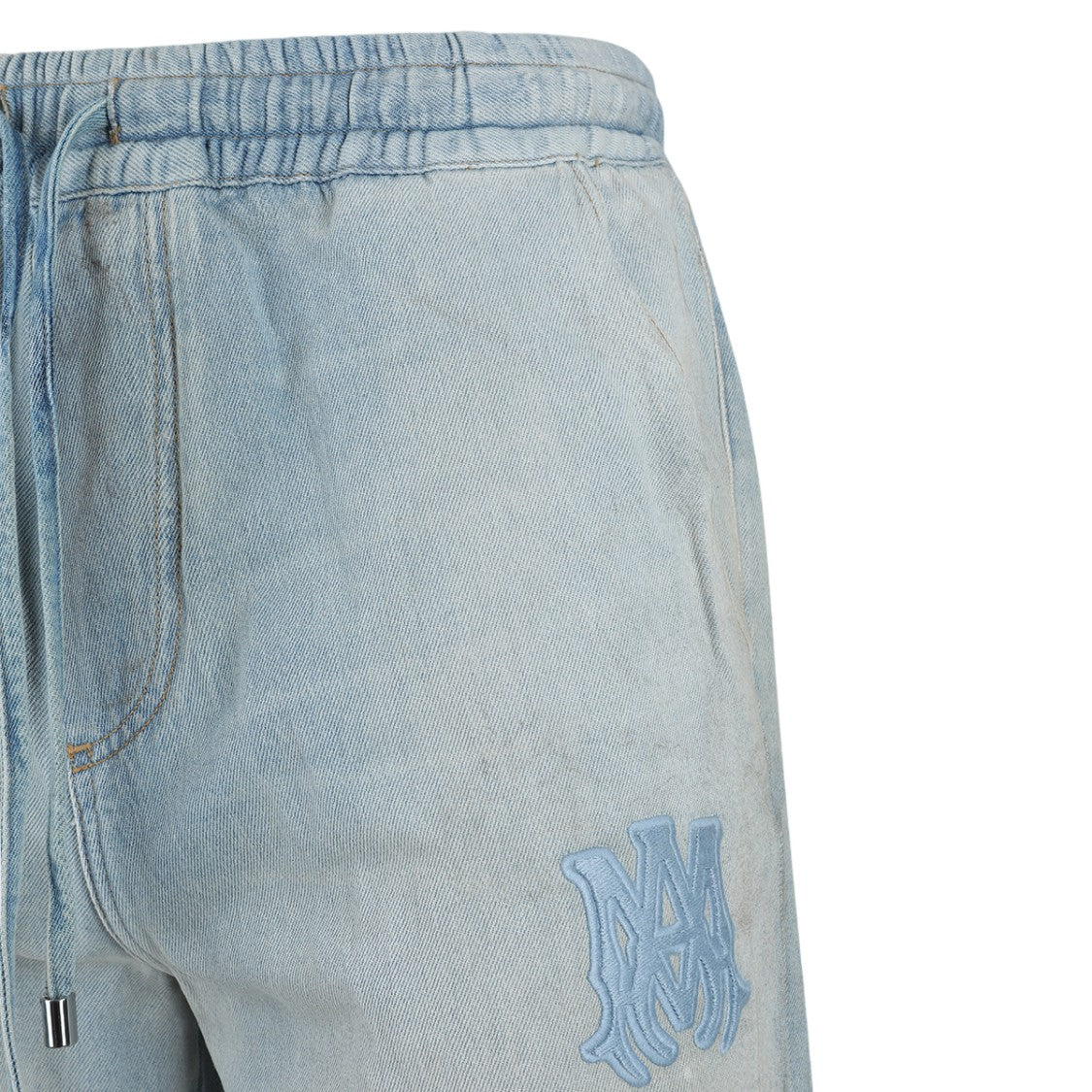 Amiri Light Wash Denim Jeans With Relaxed Fit