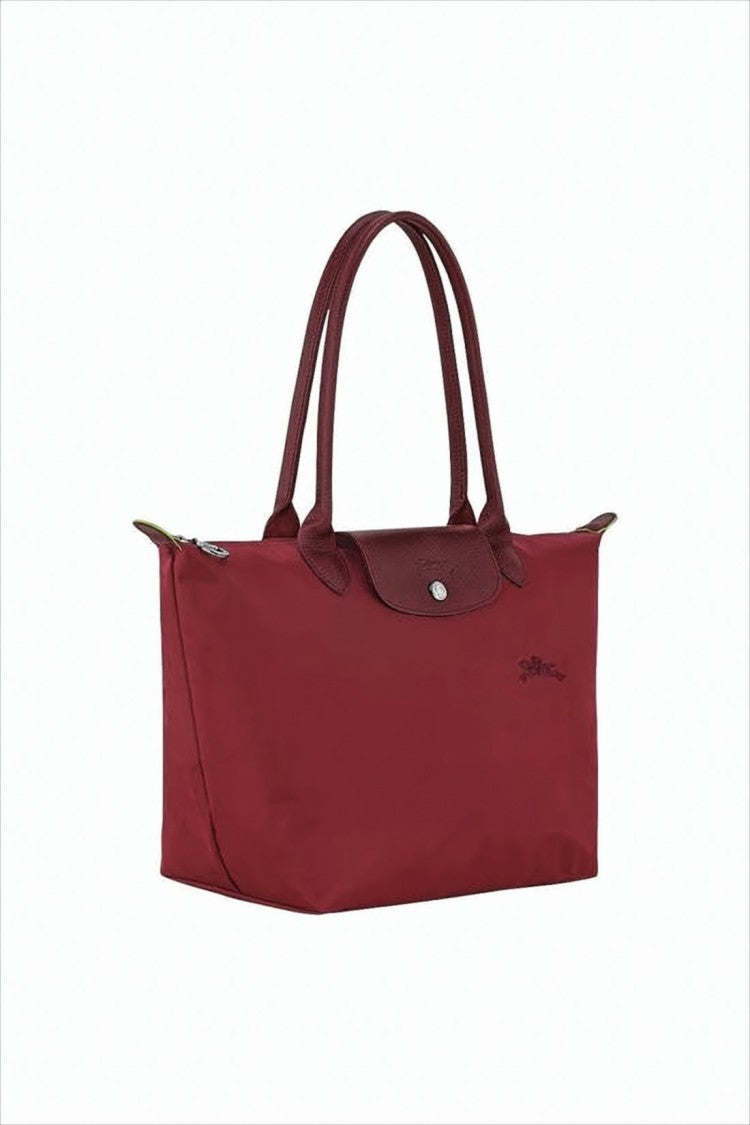 Longchamp Spacious Burgundy Tote Bag