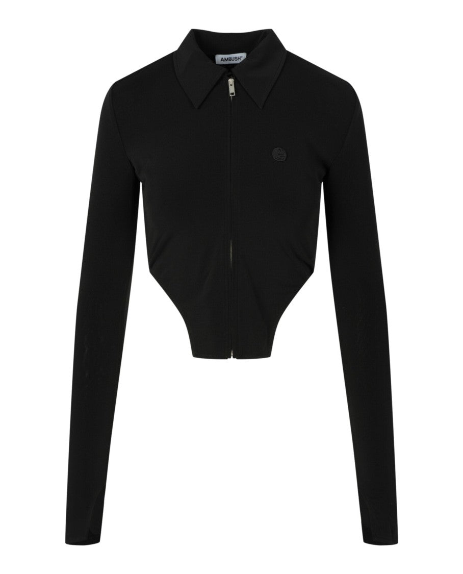 Ambush Zip Up Cropped Top