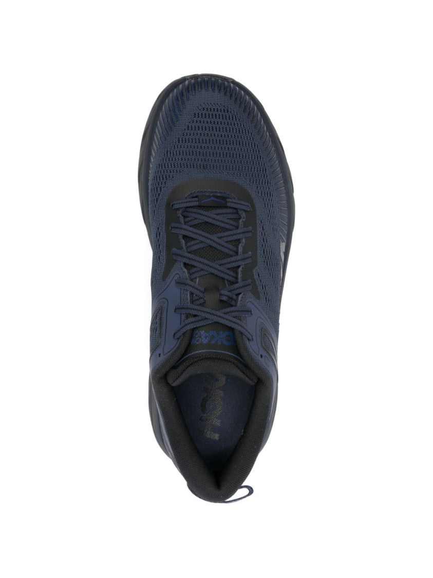 Hoka Breathable Textile Sneakers With Cushioned Sole