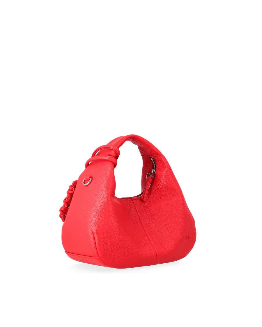 Ganni Goji Berry Mini Hobo