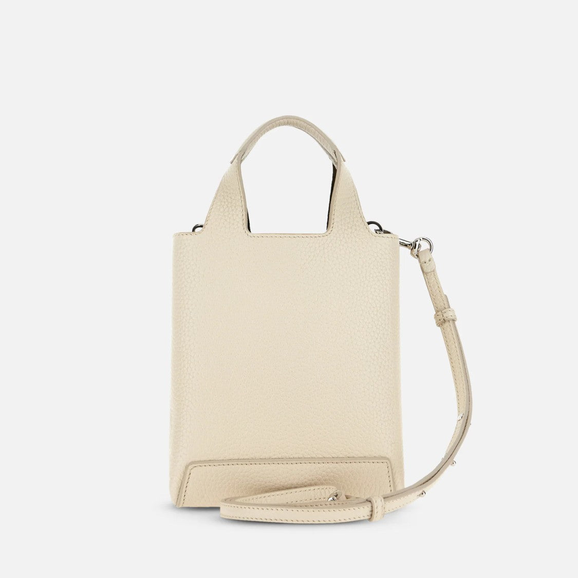 Hogan Compact Textured Leather Tote Bag