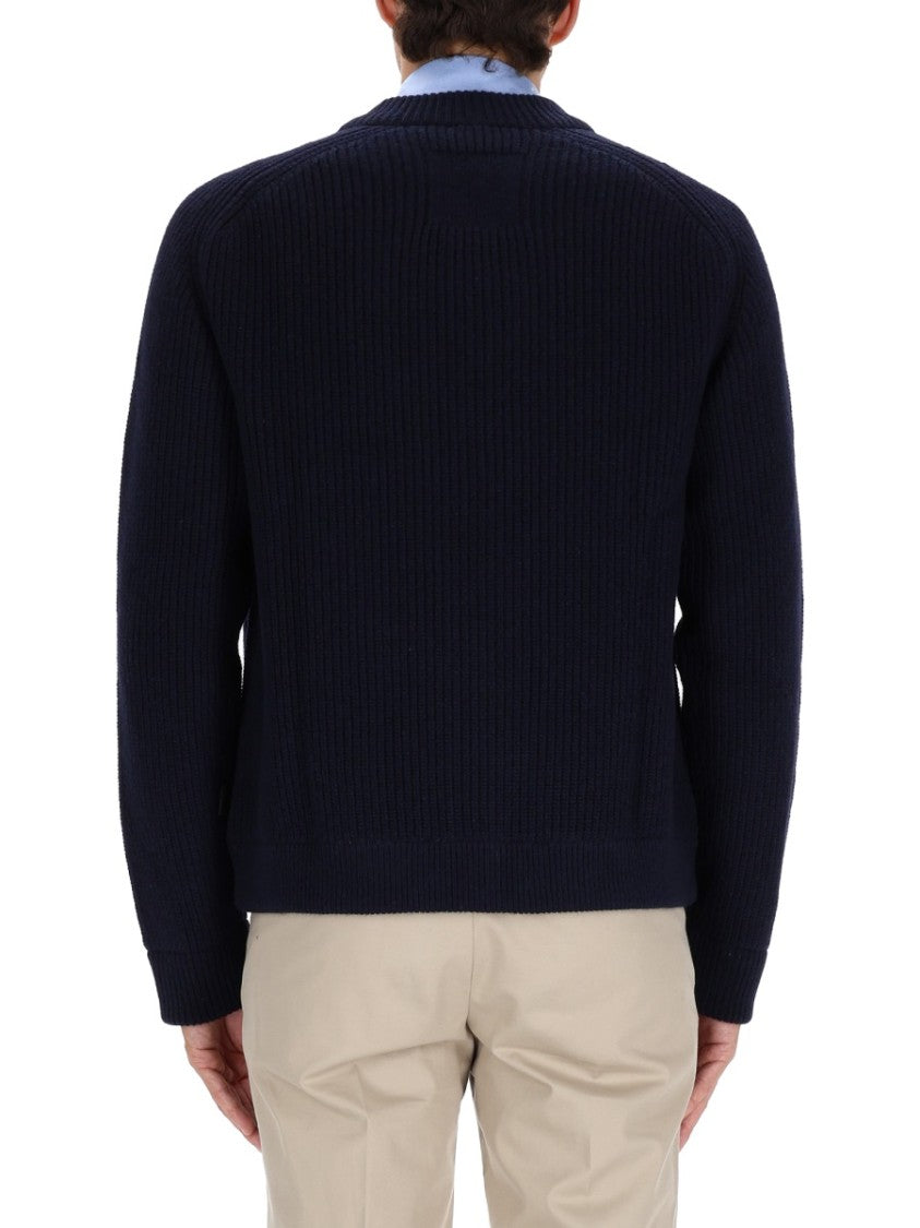 Ps Paul Smith Ribbed Knit Sweater