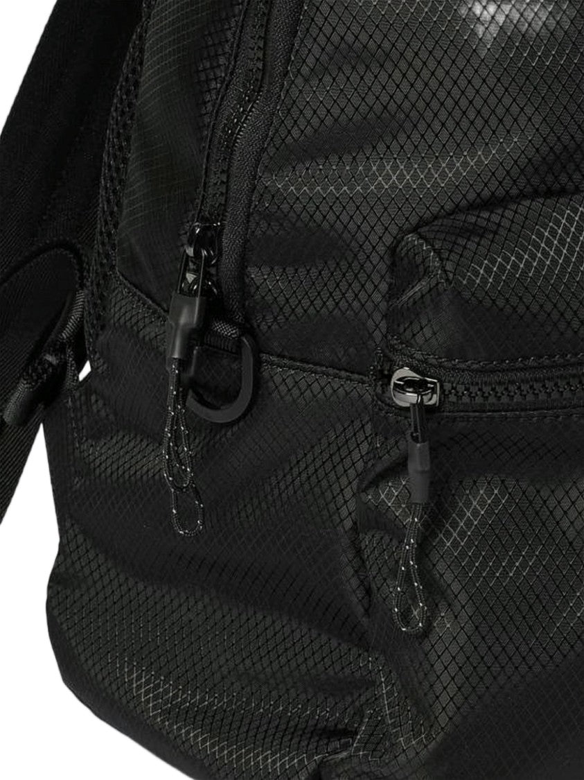 Hugo Boss Textured Polyester Backpack With Rounded Top