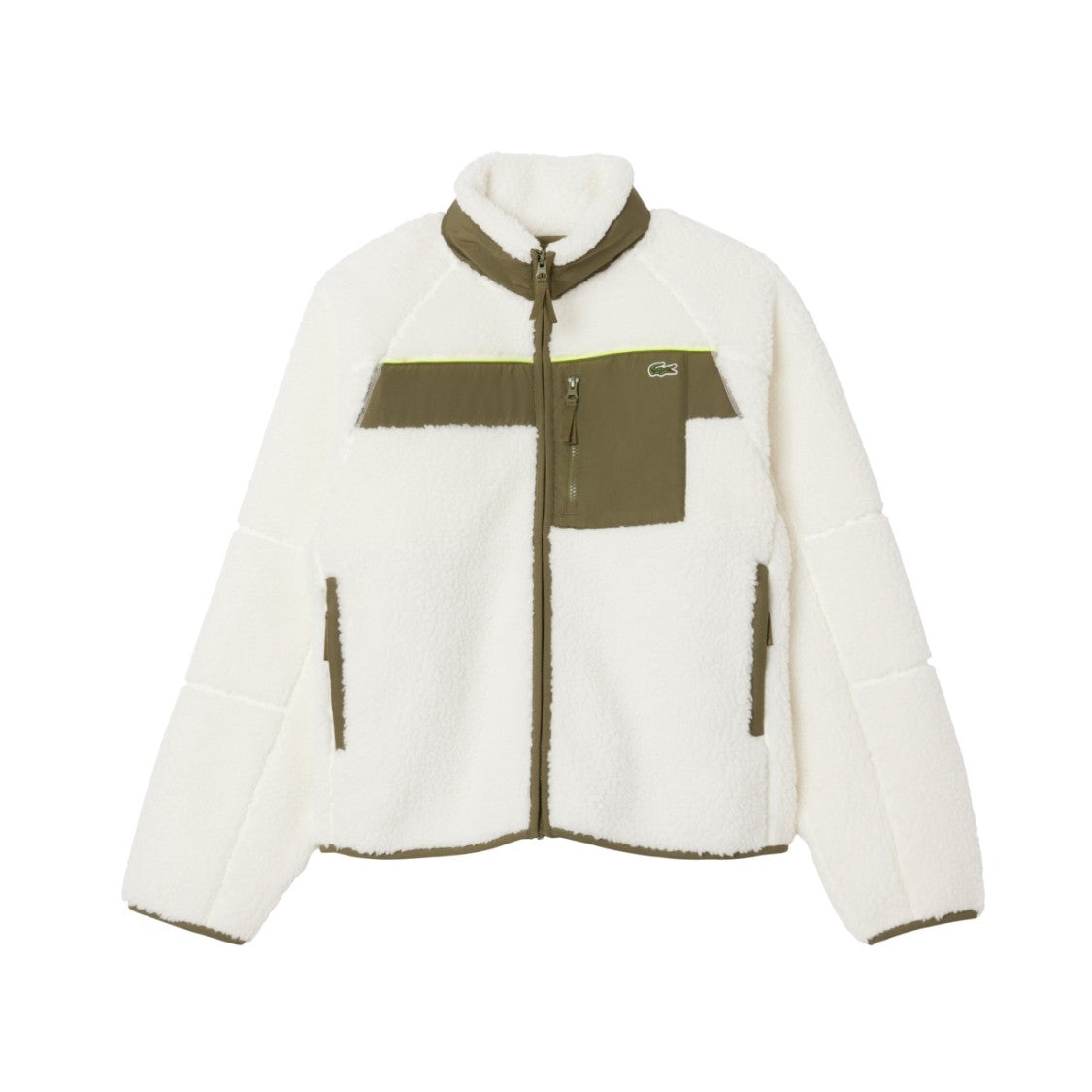 Lacoste Soft Sherpa Fleece Jacket
