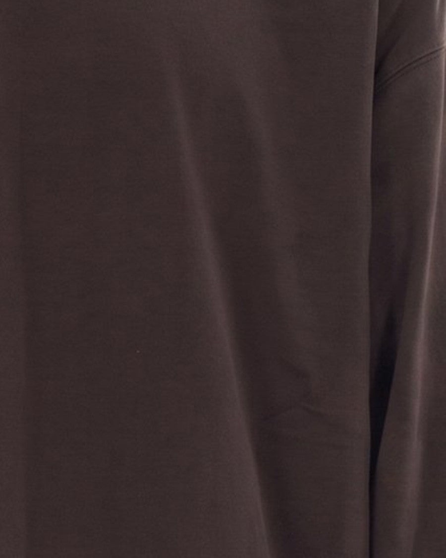 Drkshdw By Rick Owens Dark Dust Oversized Cotton Sweatshirt
