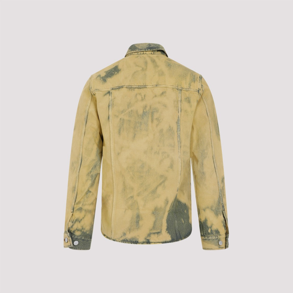 Dries Van Noten Lime Cotton Curtis Shirt