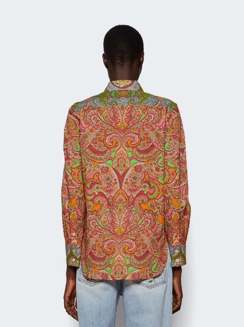 Valentino Voyage Imaginaire Shirt Multicolor