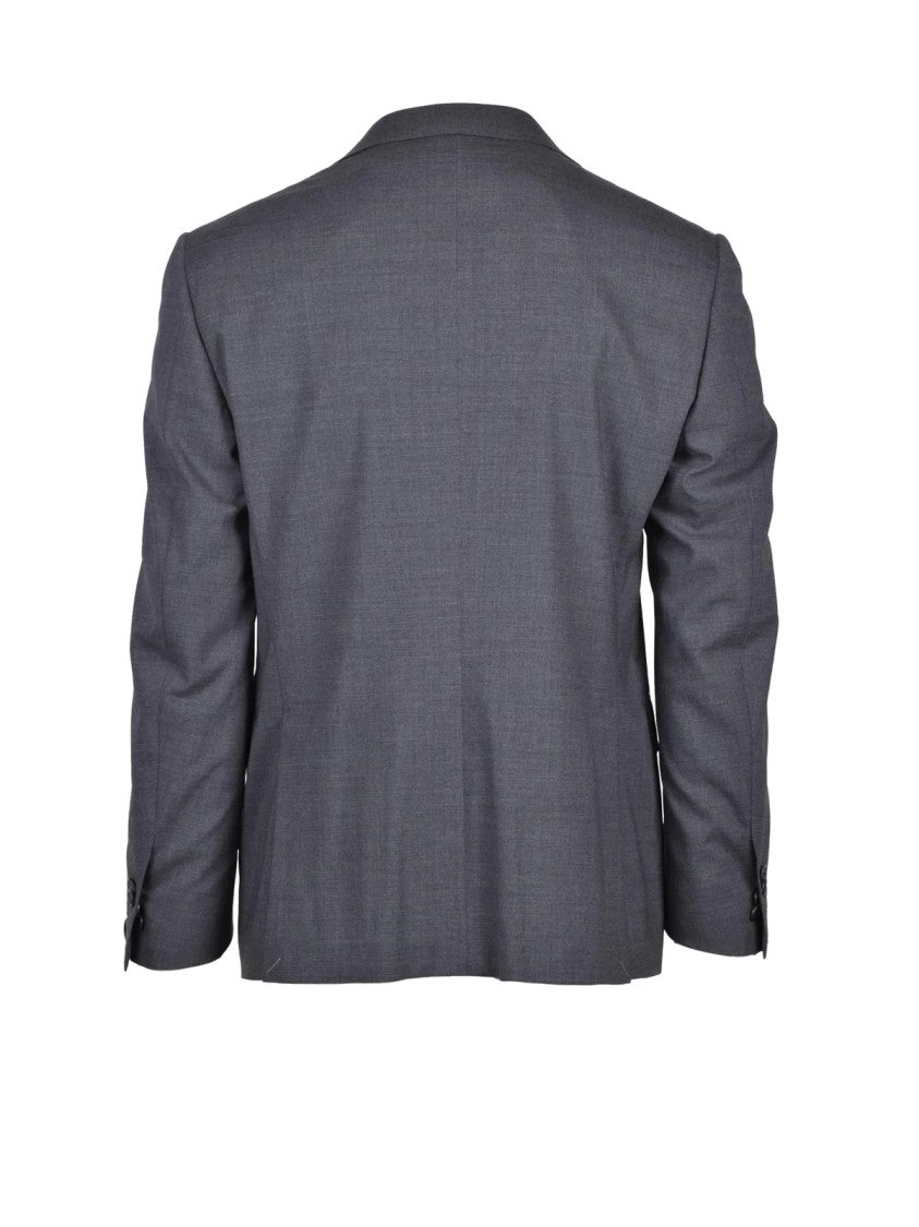 Corneliani Grey Cupro Men Suit