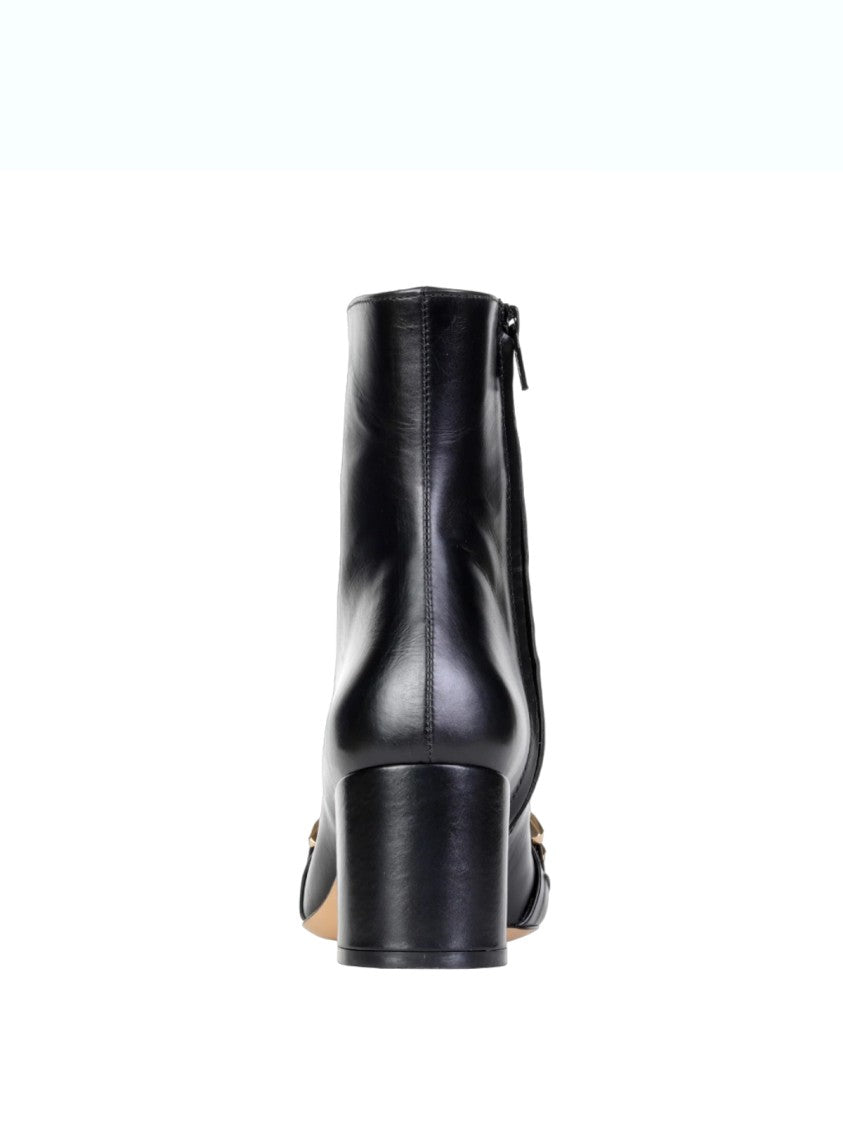 Roberto Festa Avila Black Leather Ankle Boots