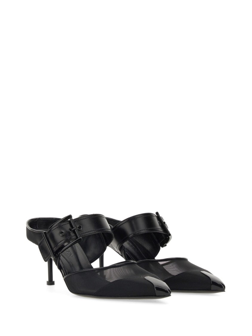 Alexander Mcqueen Punk Sandal With Buckle