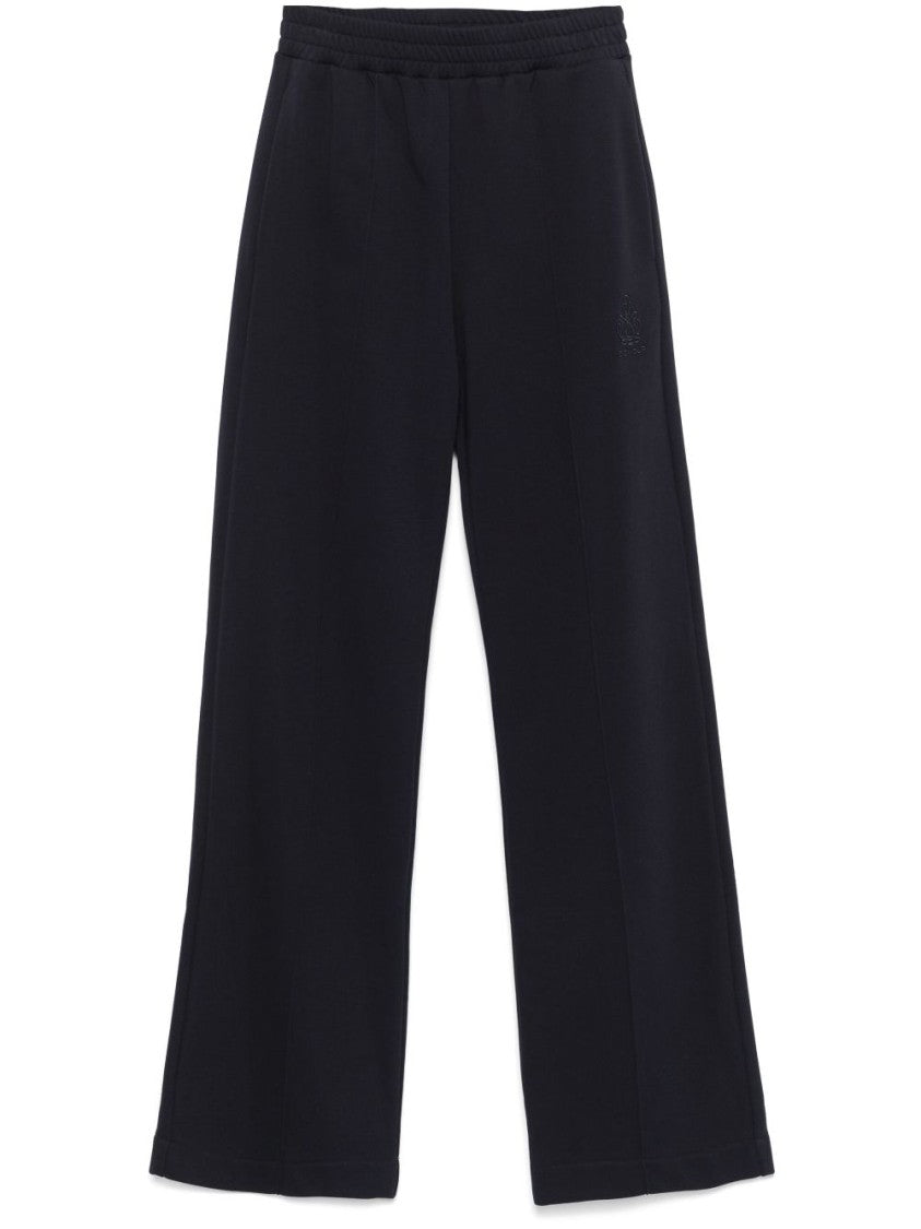 Dondup Blue Wide-Leg Trousers