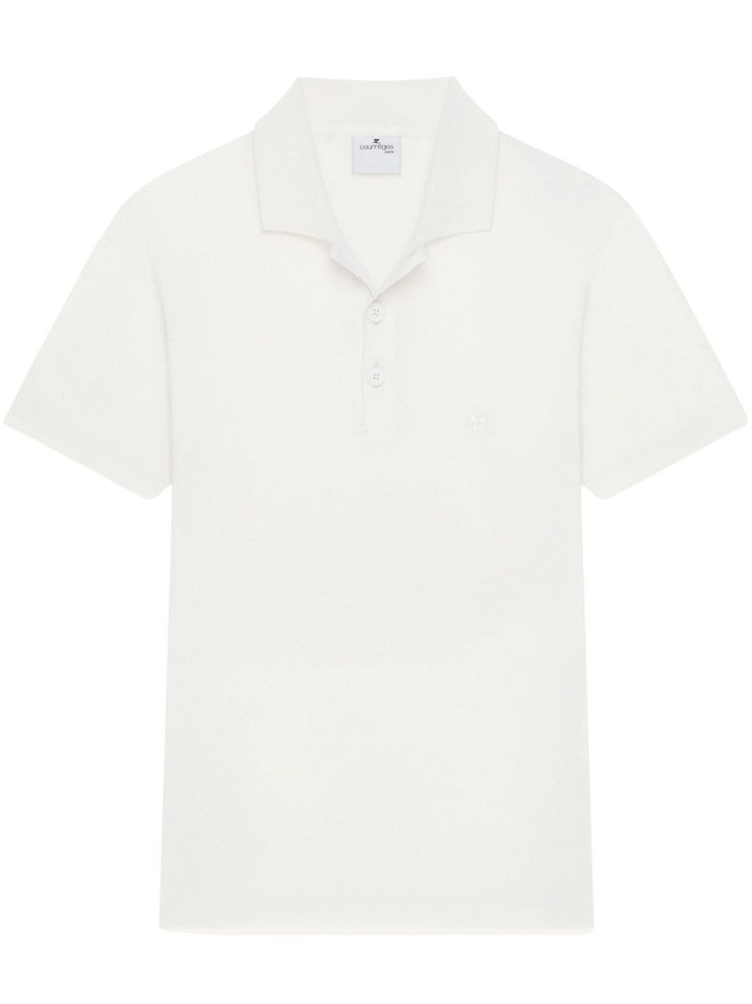 Courrèges Classic Short-Sleeve Polo