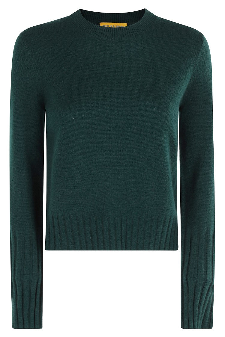 Guest In Residence Shrunken Cashmere Crewneck Sweater