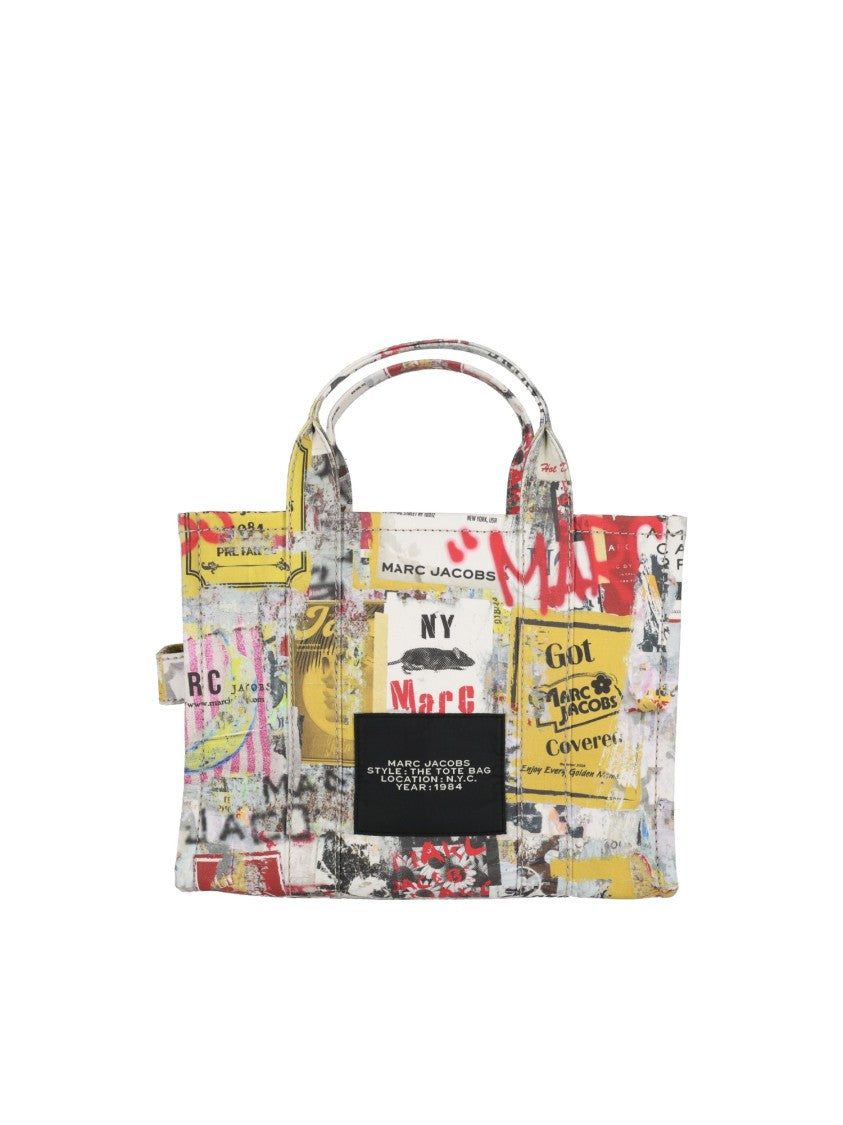 Marc Jacobs The Medium Tote Cotton Printed Tote