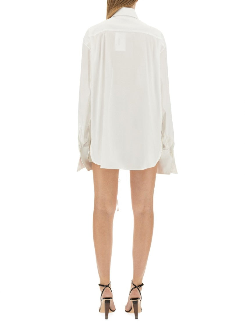 Peter Do Relaxed Fit Drawstring Shirt