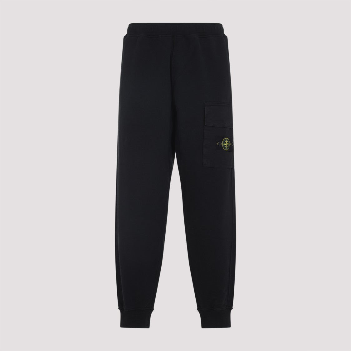 Stone Island Black Cotton Track Pant