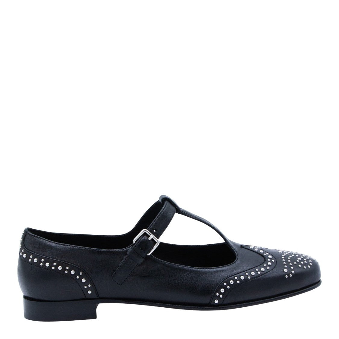 Church's Minimalist Black Sandals With Elegant Straps