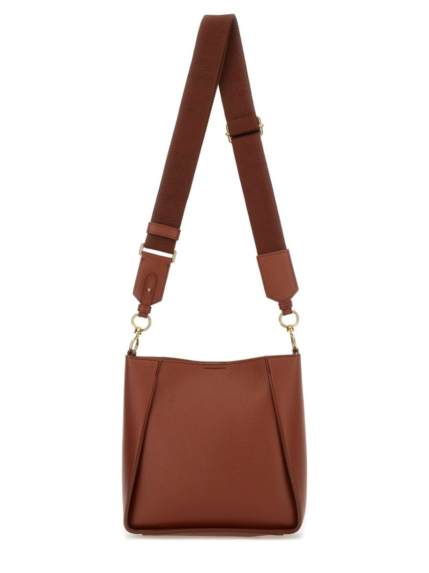 Stella Mccartney Shoulder Bag With Embossed Logo
