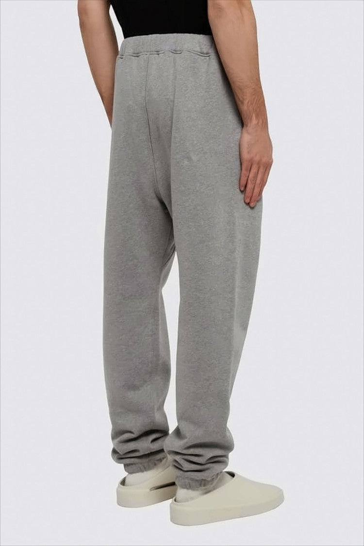 Fear Of God Relaxed Fit Grey Sweatpants With Tapered Legs And Drawstring Waistband