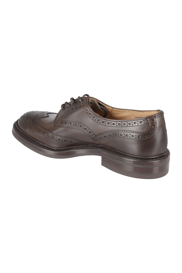 Tricker's Bourton Derby Shoes With Intricate Perforated Detailing