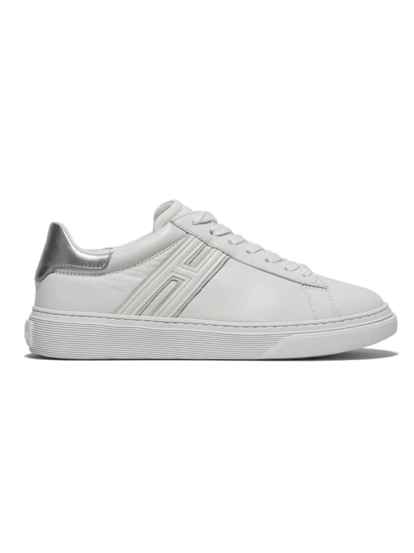 Hogan White Leather Sneaker