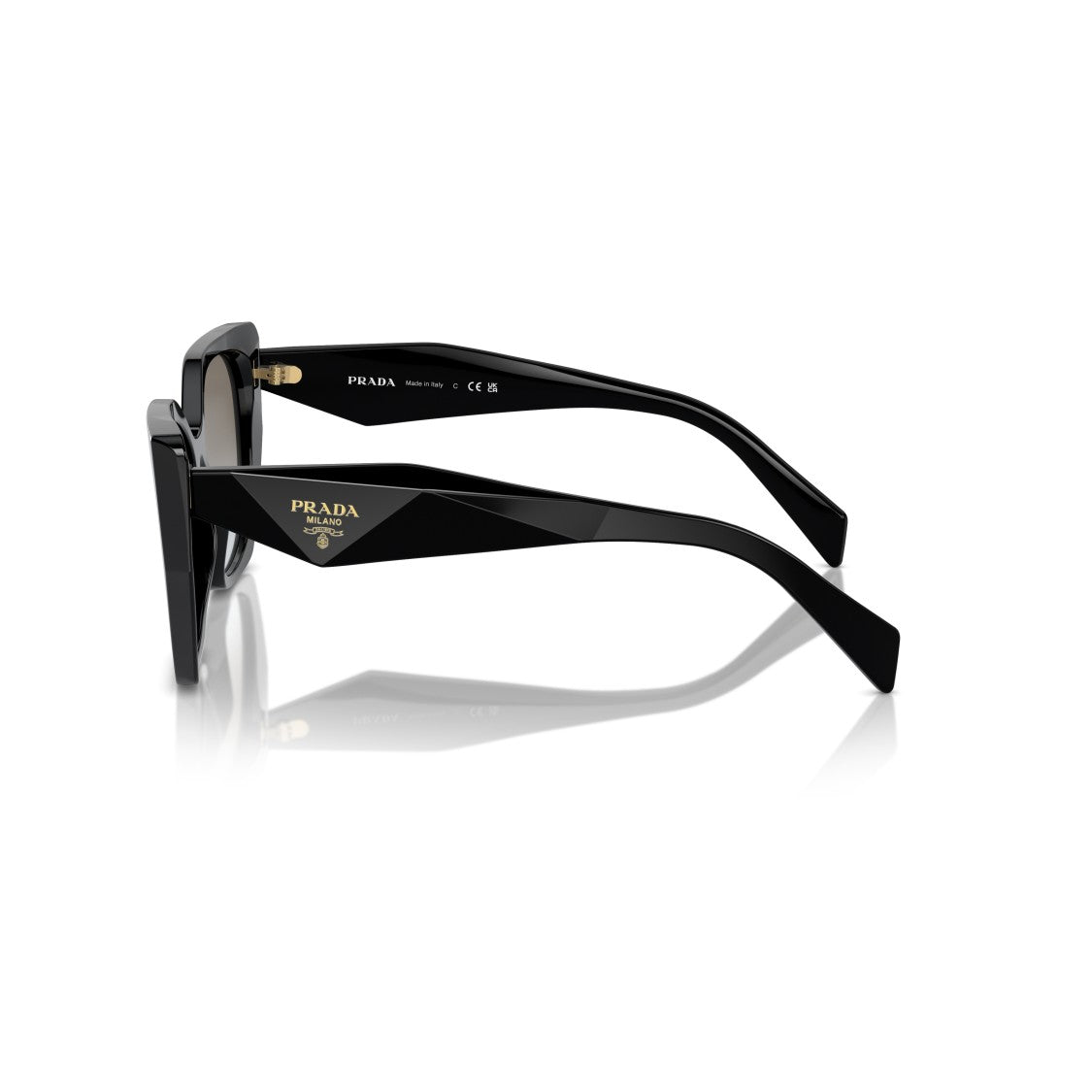 Prada 0Pr 19Zs Oversized Geometric Frame Sunglasses