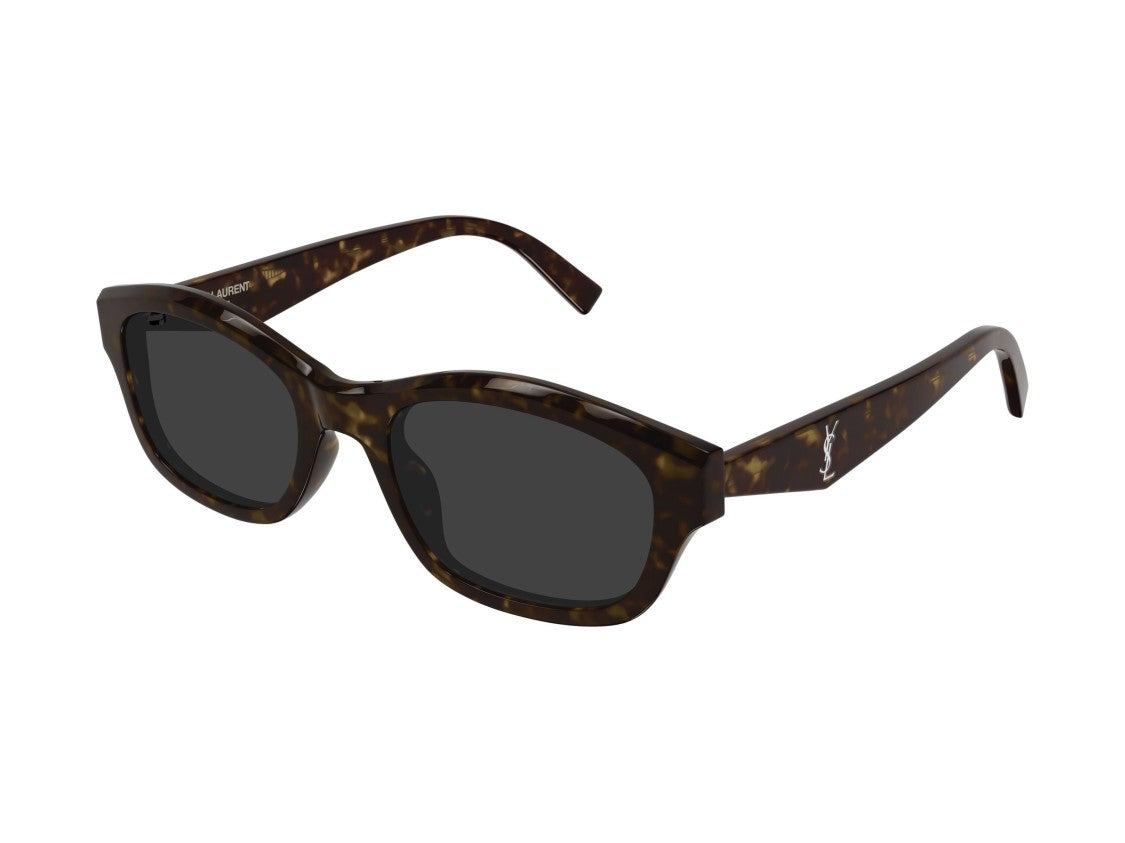 Saint Laurent Sl M172 Oversized Square Tortoiseshell Sunglasses