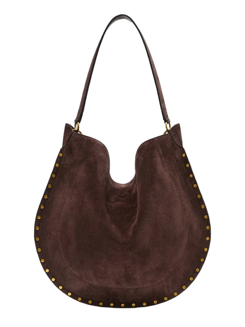 Isabel Marant Soft Hobo Bag With Metallic Stud Accents