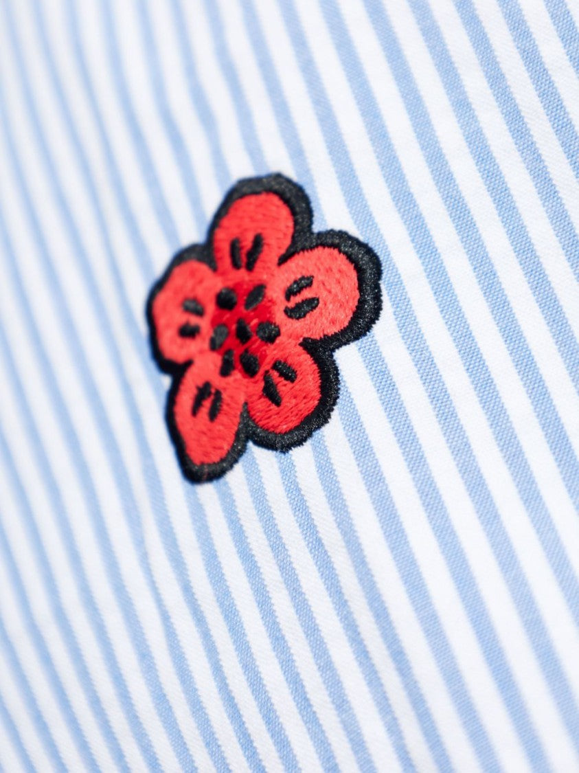 Kenzo Vertical Pinstripe Casual Shirt