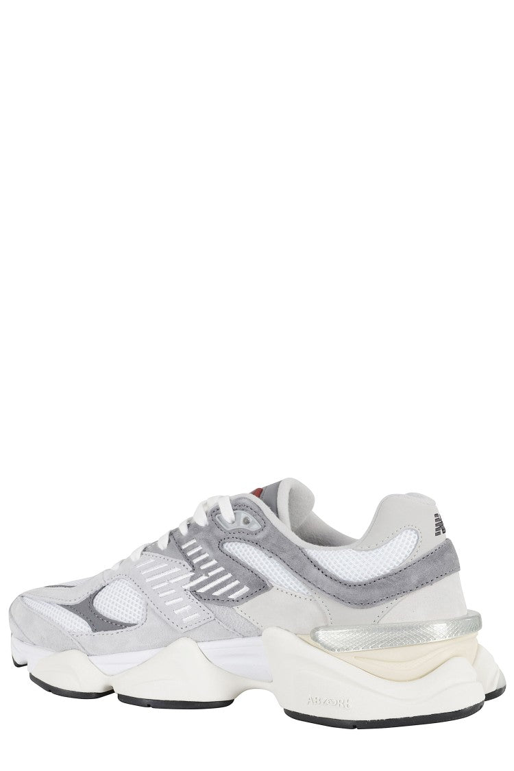 New Balance Chunky Slate Grey Sneakers With Mesh