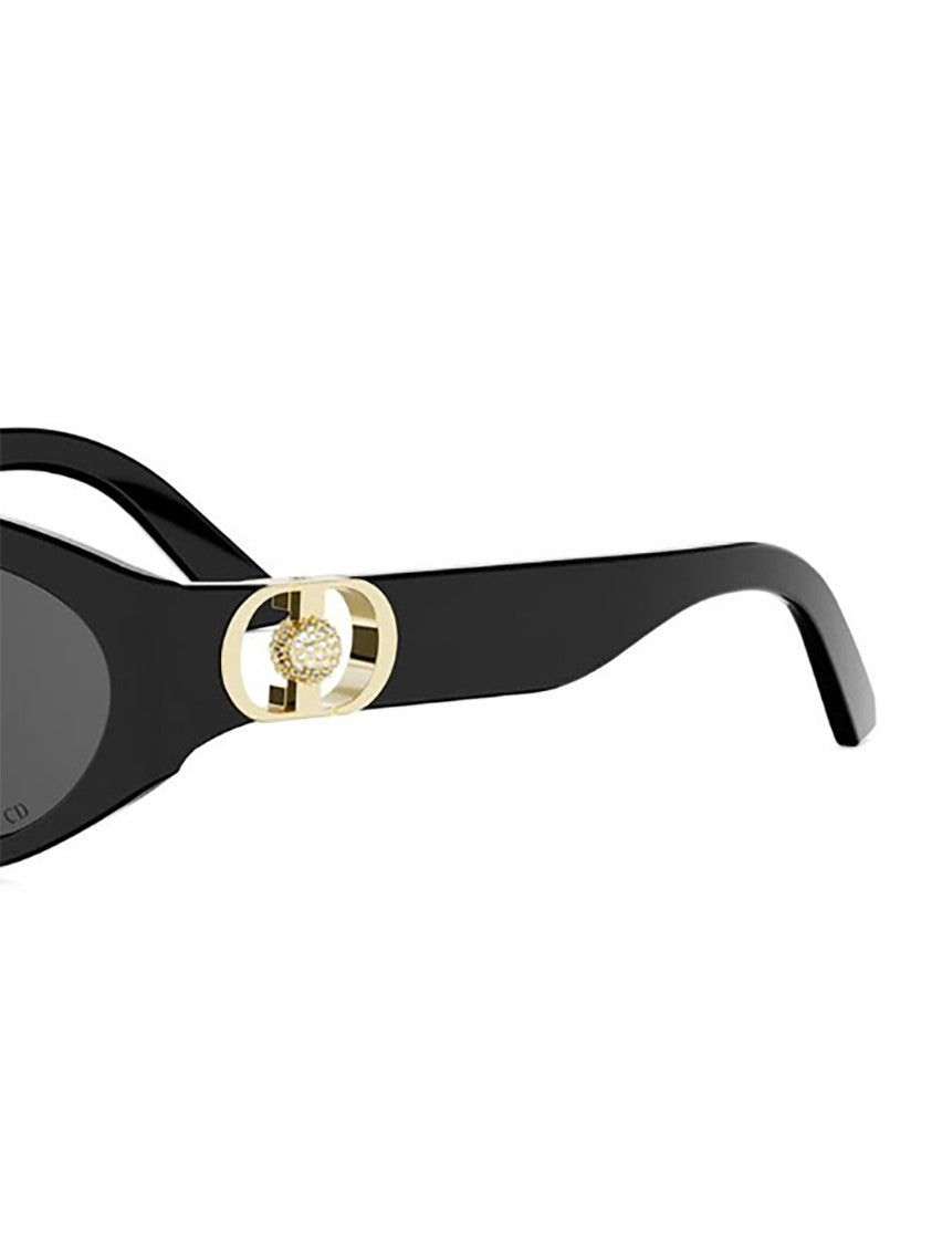 Dior 30Montaigne B7i Cat-Eye Sunglasses With Gold Emblem