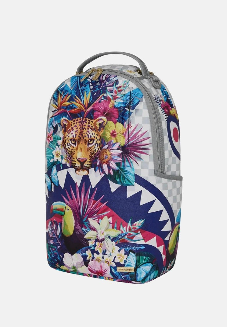 Sprayground Flowering Jungle Shark Backpack