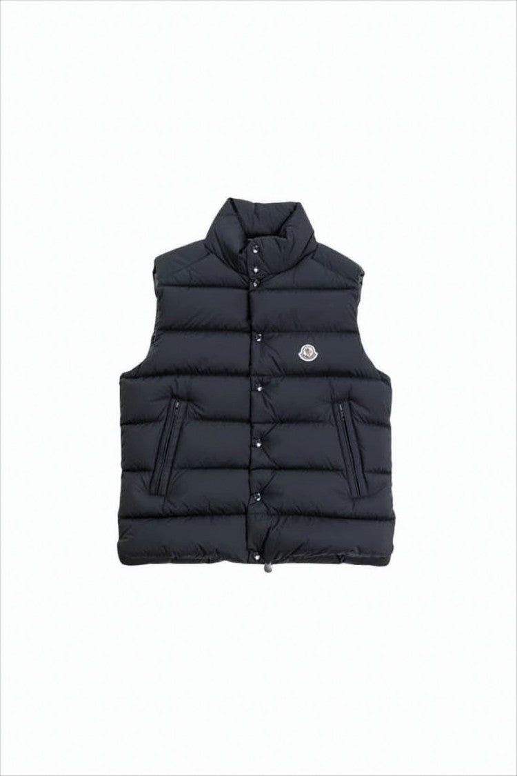 Moncler Sleeveless Padded Vest With High Collar