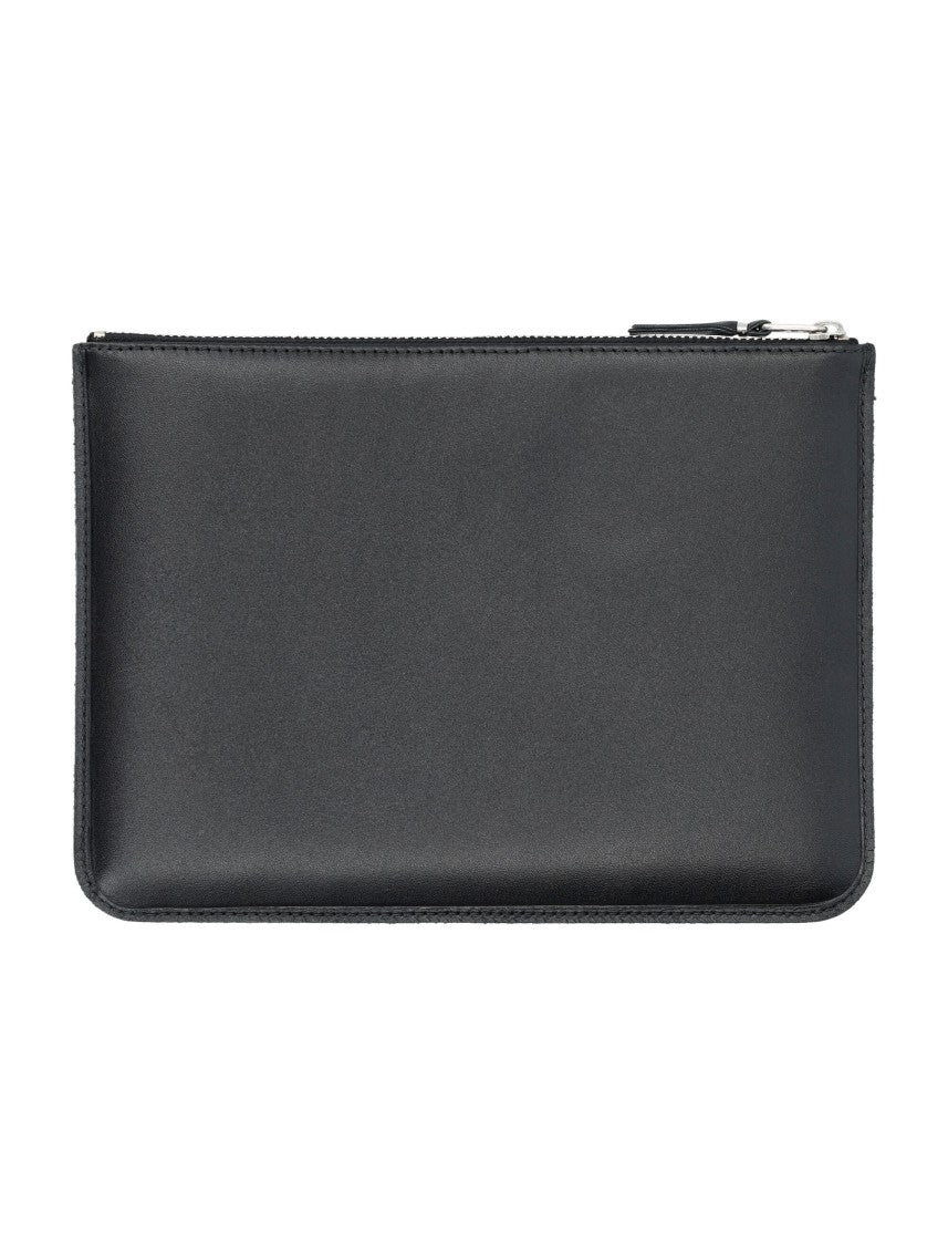 Comme Des Garçons Silver Eyelet Pouch